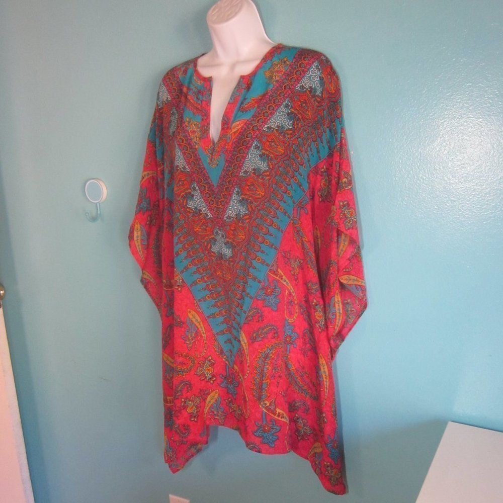 TOLANI Silk Kimono Size M - Picture 5 of 12